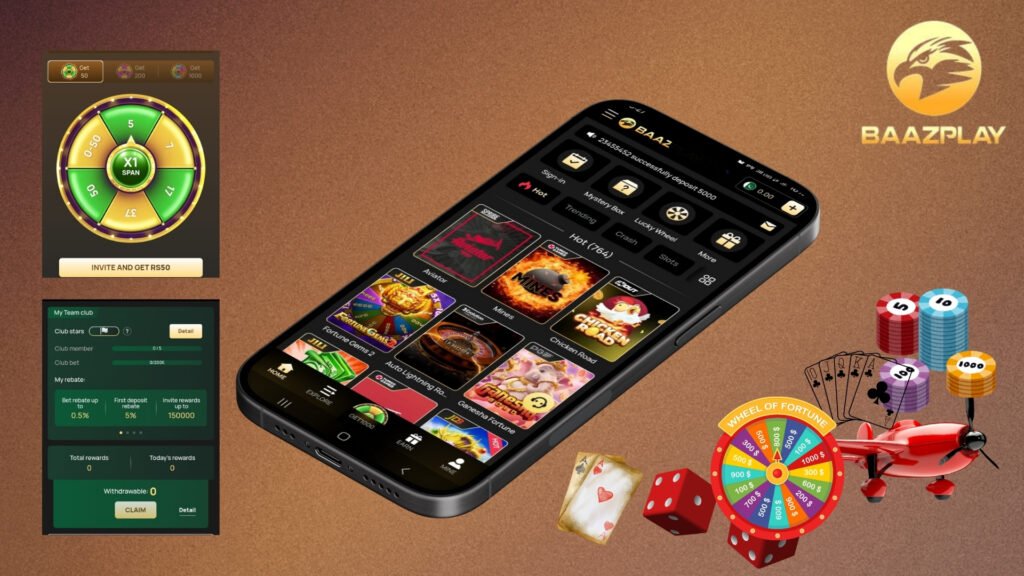 Baaz Play App